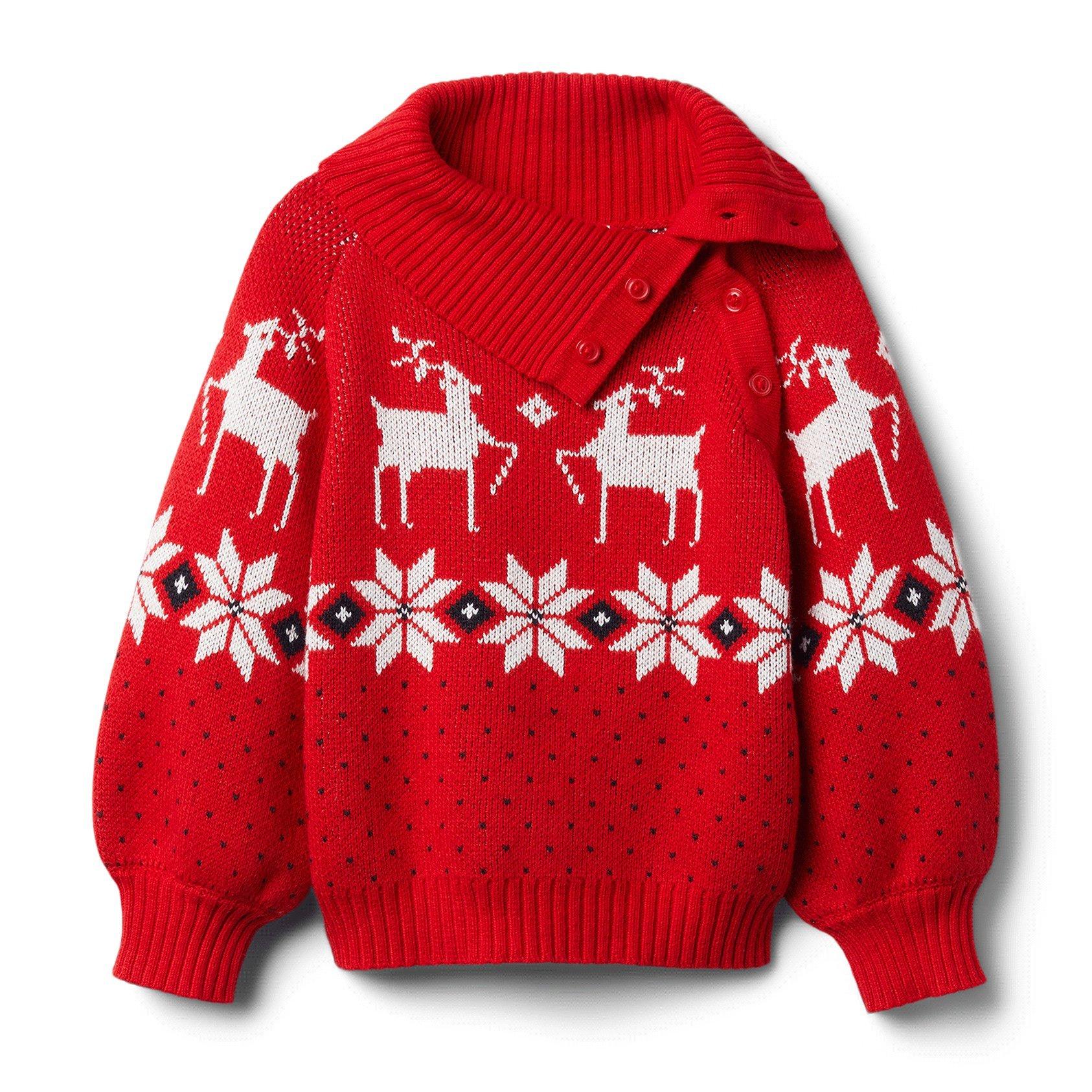Reindeer Fair Isle Sweater