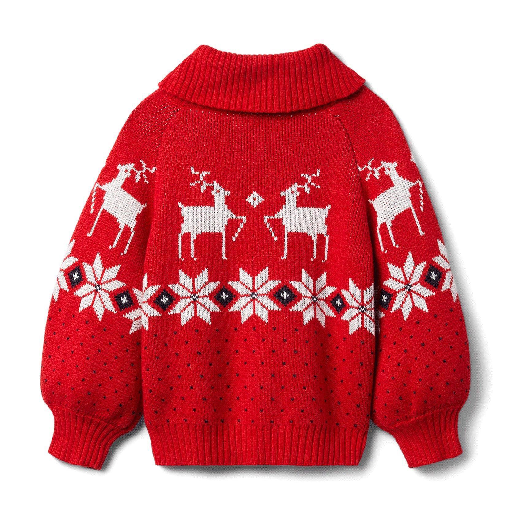 NEW Gymboree Reindeer Winter Sweater, Size Small