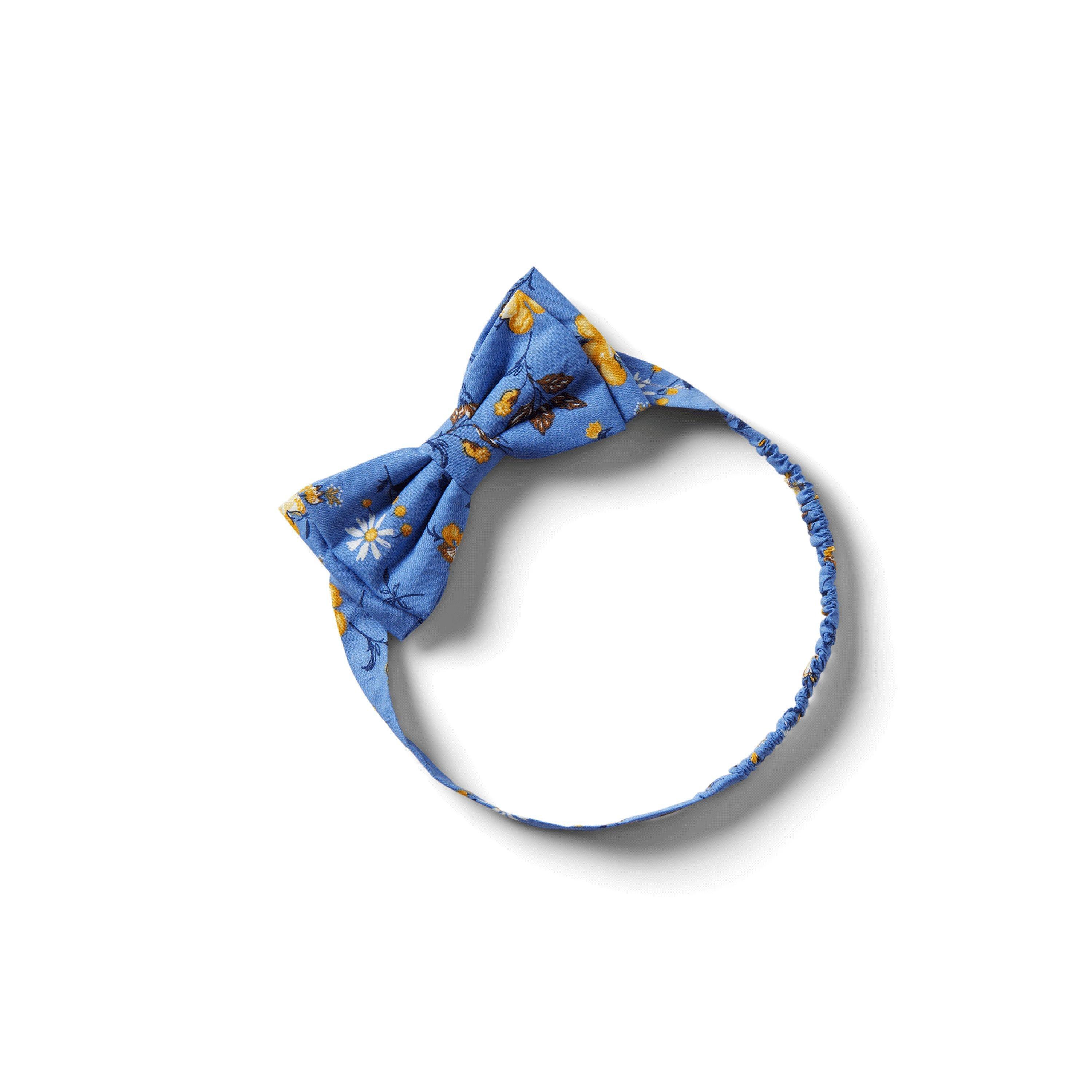 Baby Floral Soft Bow Headband