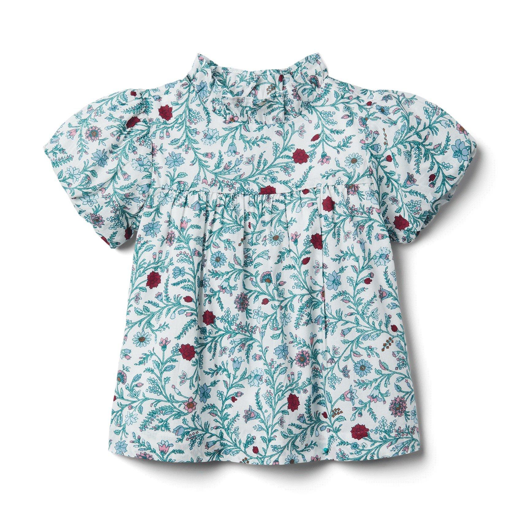 Floral Puff Sleeve Top