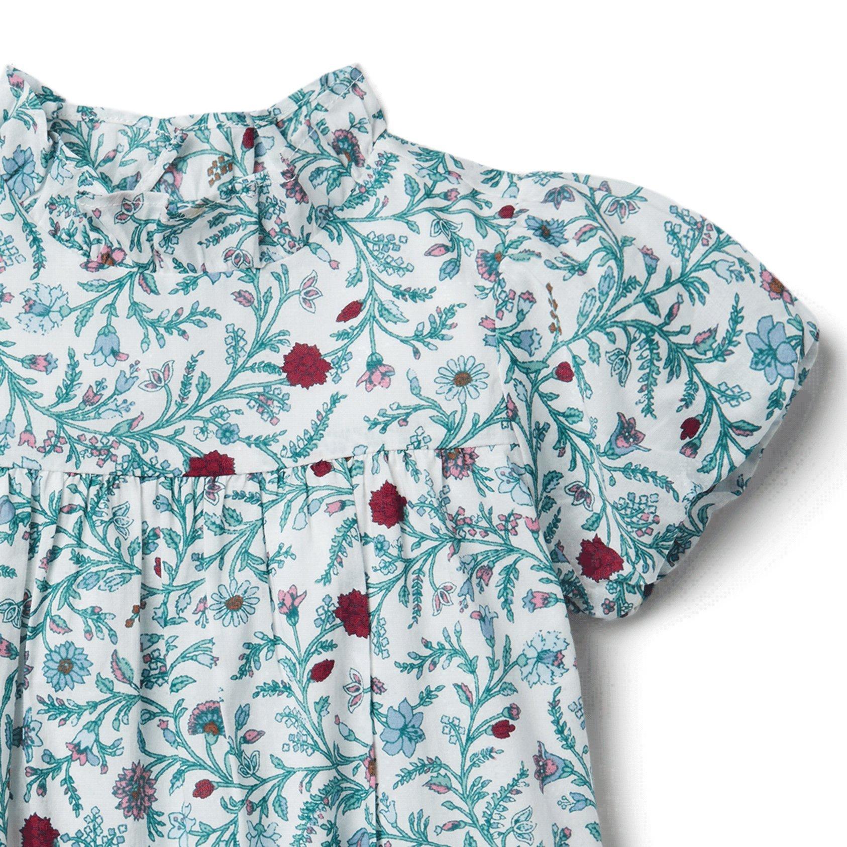 Floral Puff Sleeve Top image number 1