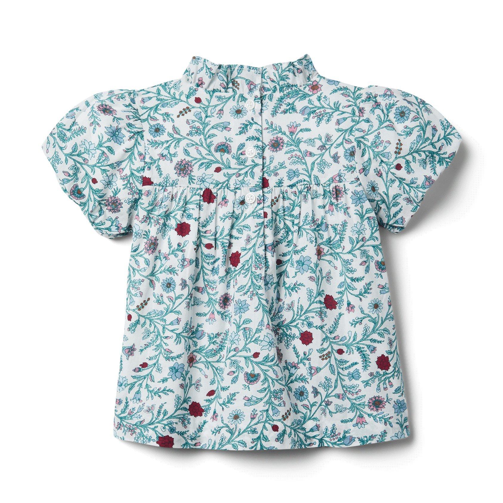 Floral Puff Sleeve Top image number 3