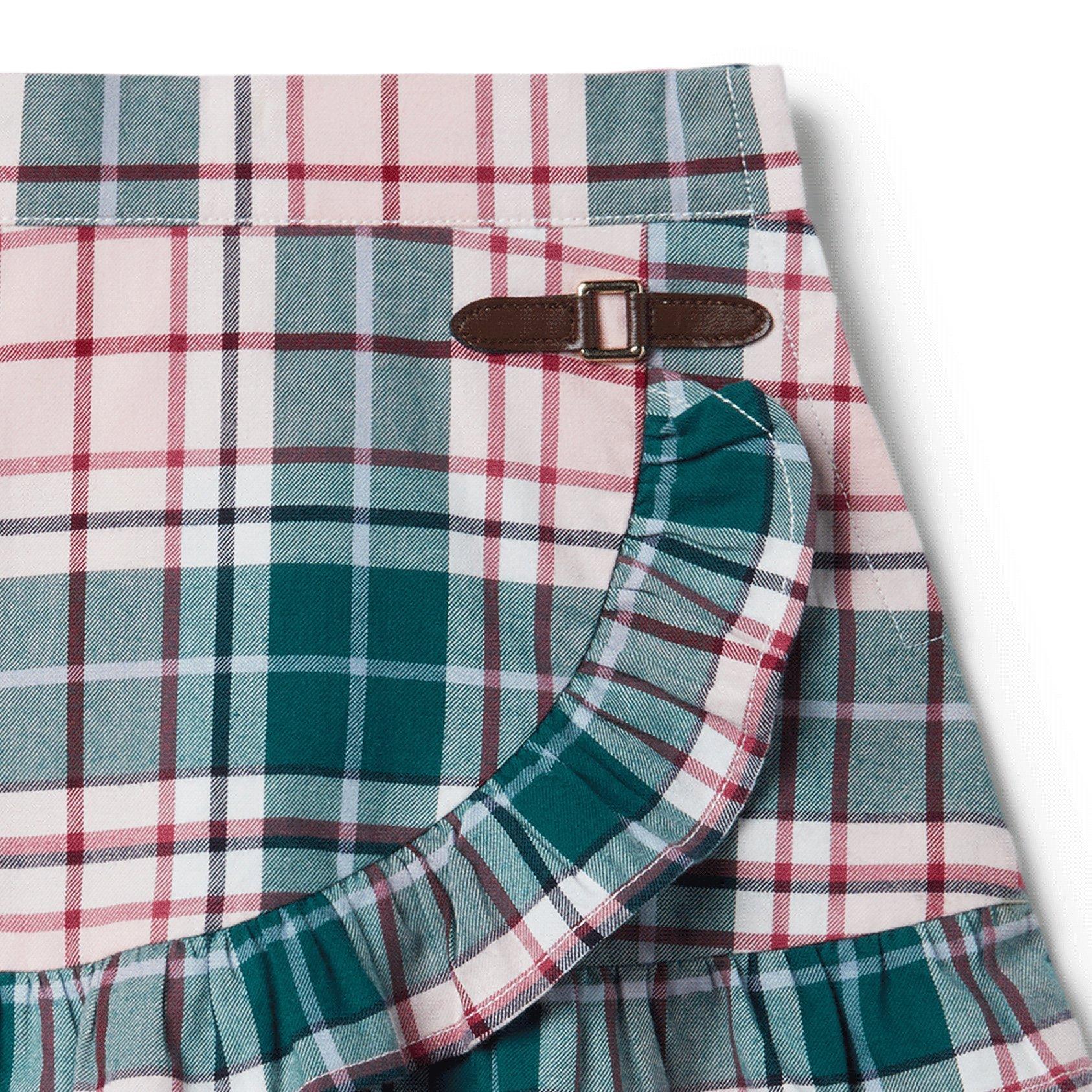 Plaid Ruffle Skirt image number 1
