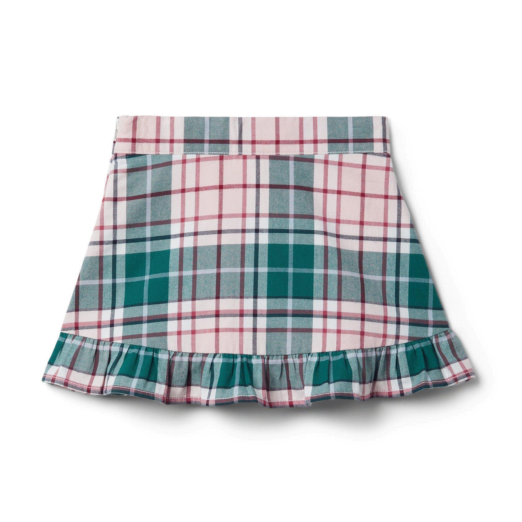 Plaid Ruffle Skirt image number 4