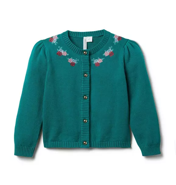 Embroidered Cardigan 