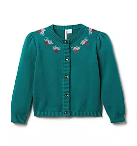 Embroidered Cardigan 