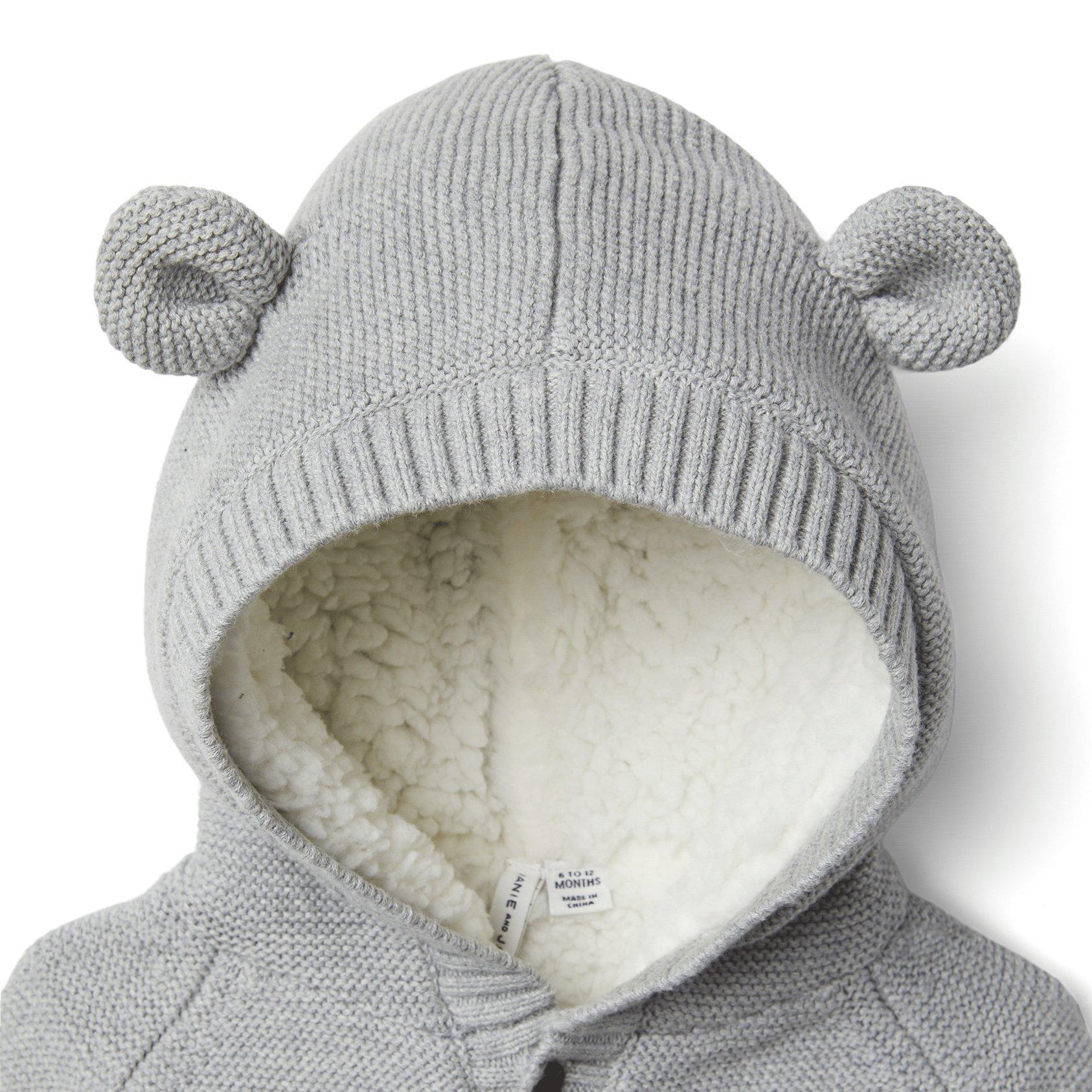 Baby Bear Hooded Cardigan image number 1