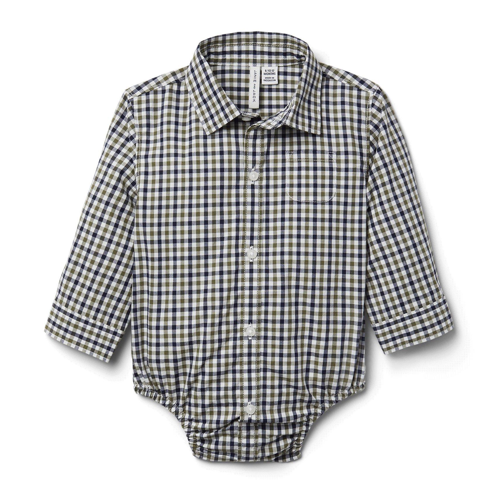 Baby Plaid Bodysuit 