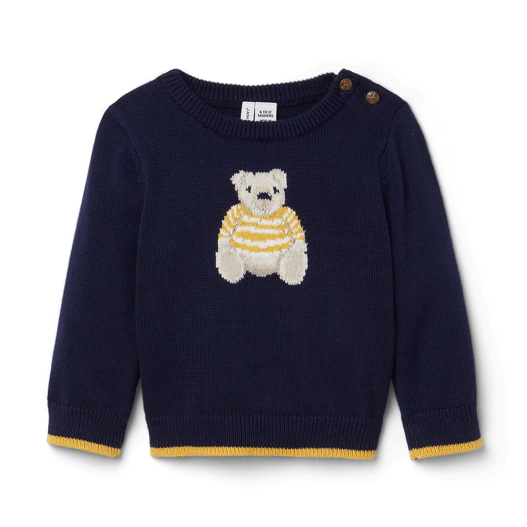 Newborn Merchant Marine Baby Bear Sweater by Janie and Jack