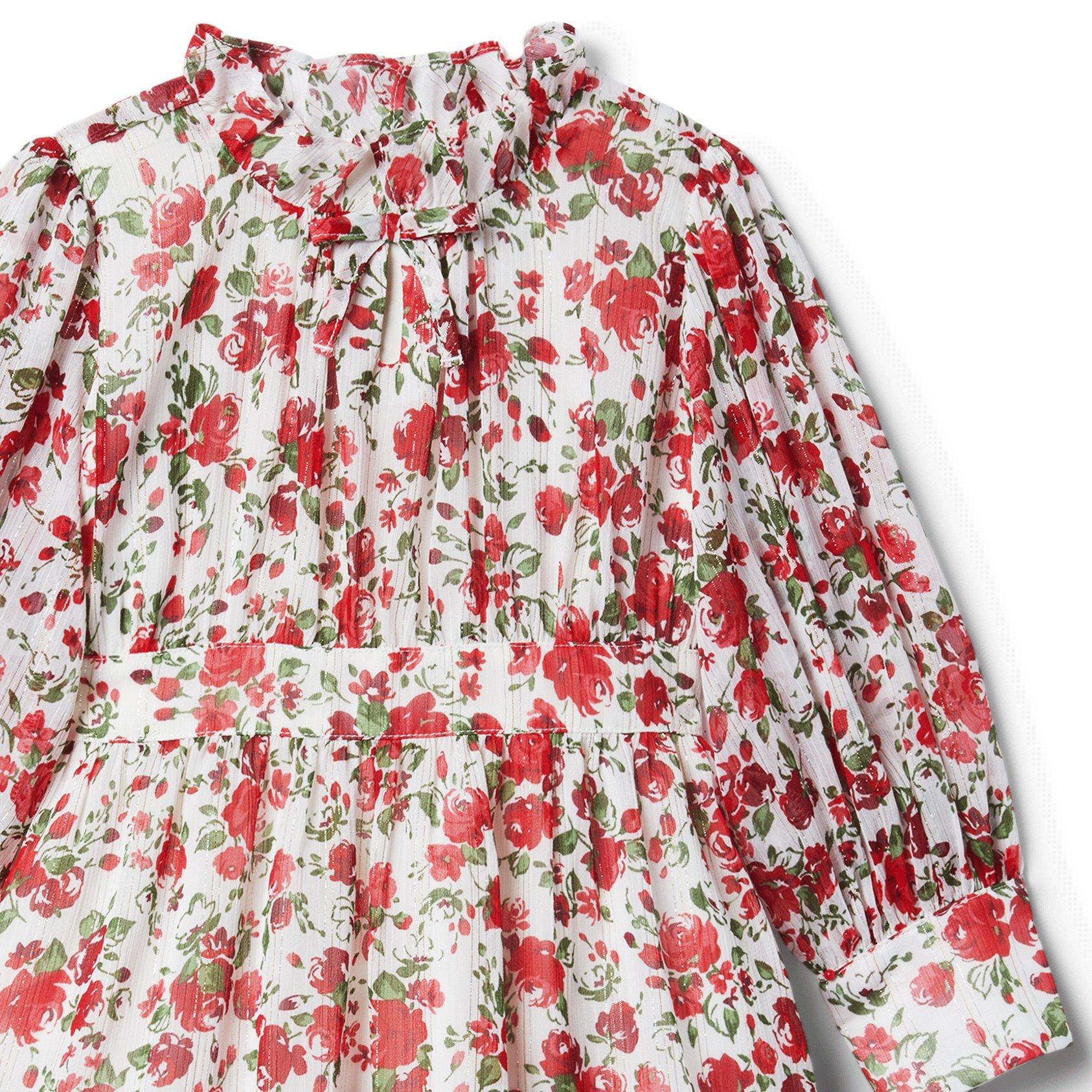 Floral Chiffon Dress image number 1