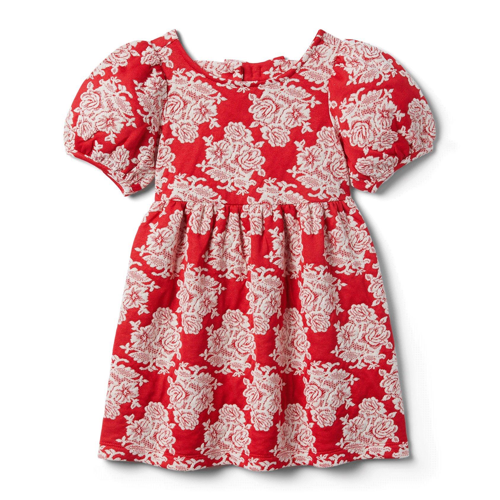 Floral Puff Sleeve Dress image number 0