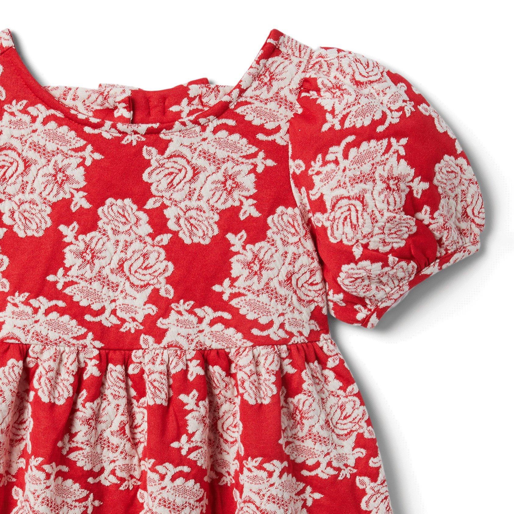 Floral Puff Sleeve Dress image number 1