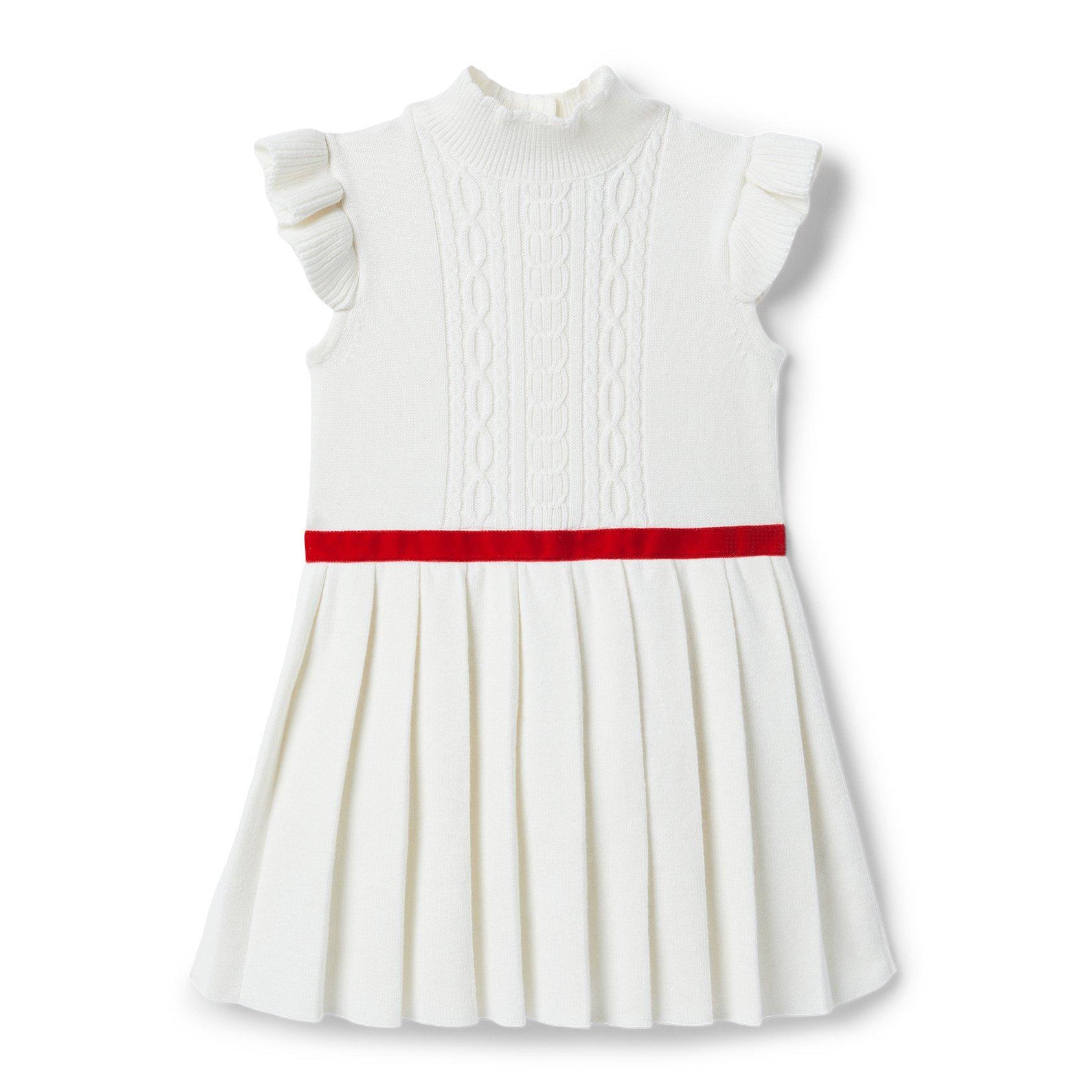 Pleated Sweater Dress image number 0