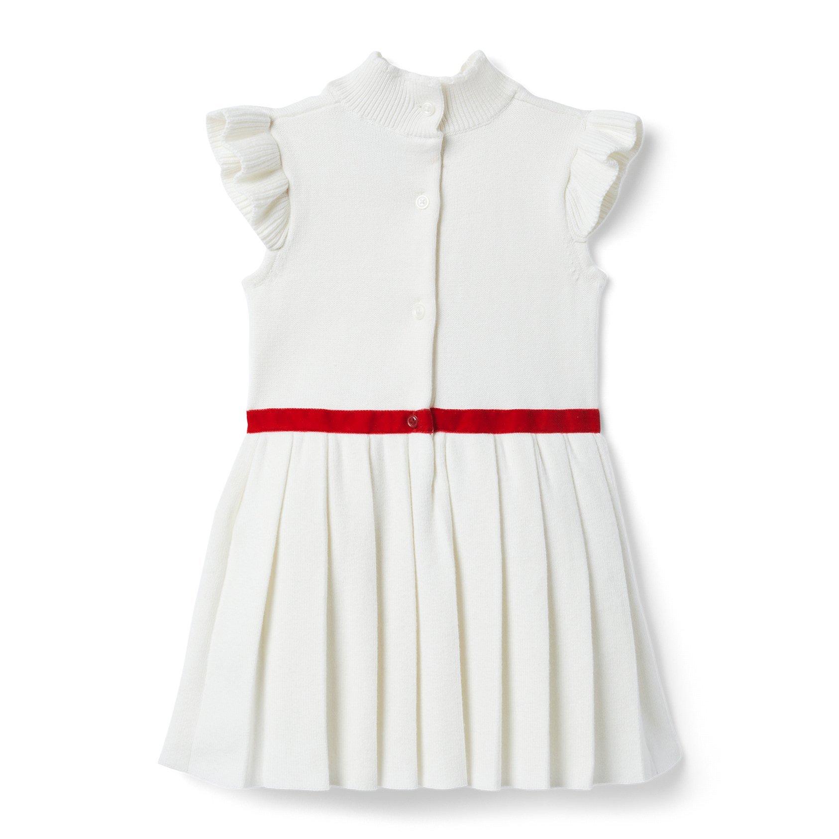 Pleated Sweater Dress image number 3