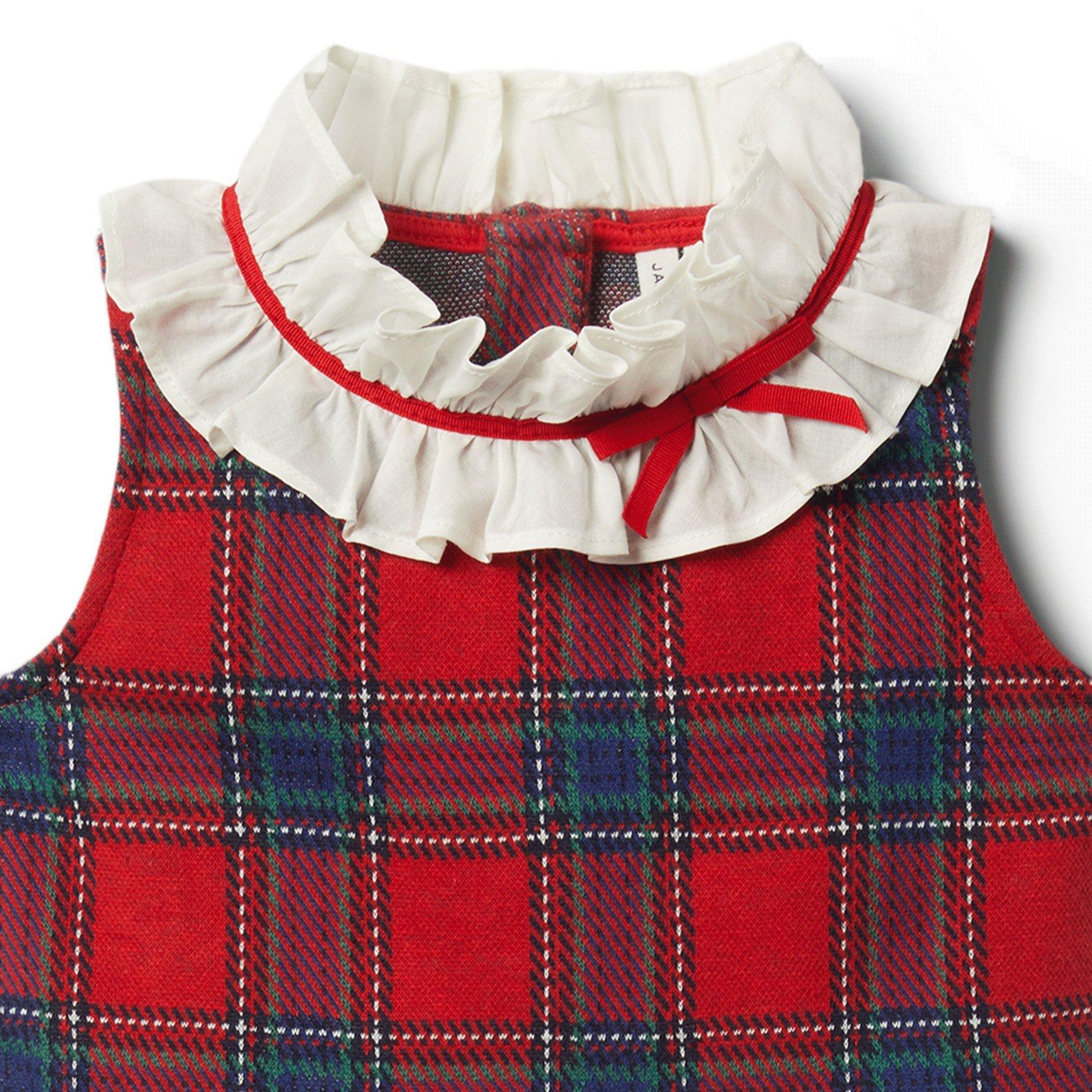 Plaid Peplum Top image number 1