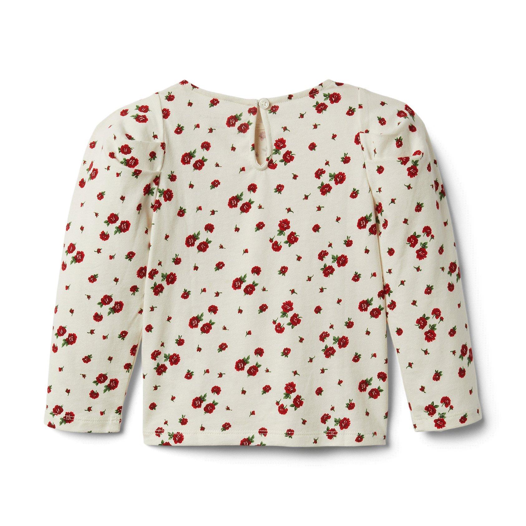 Rose Puff Sleeve Top image number 2