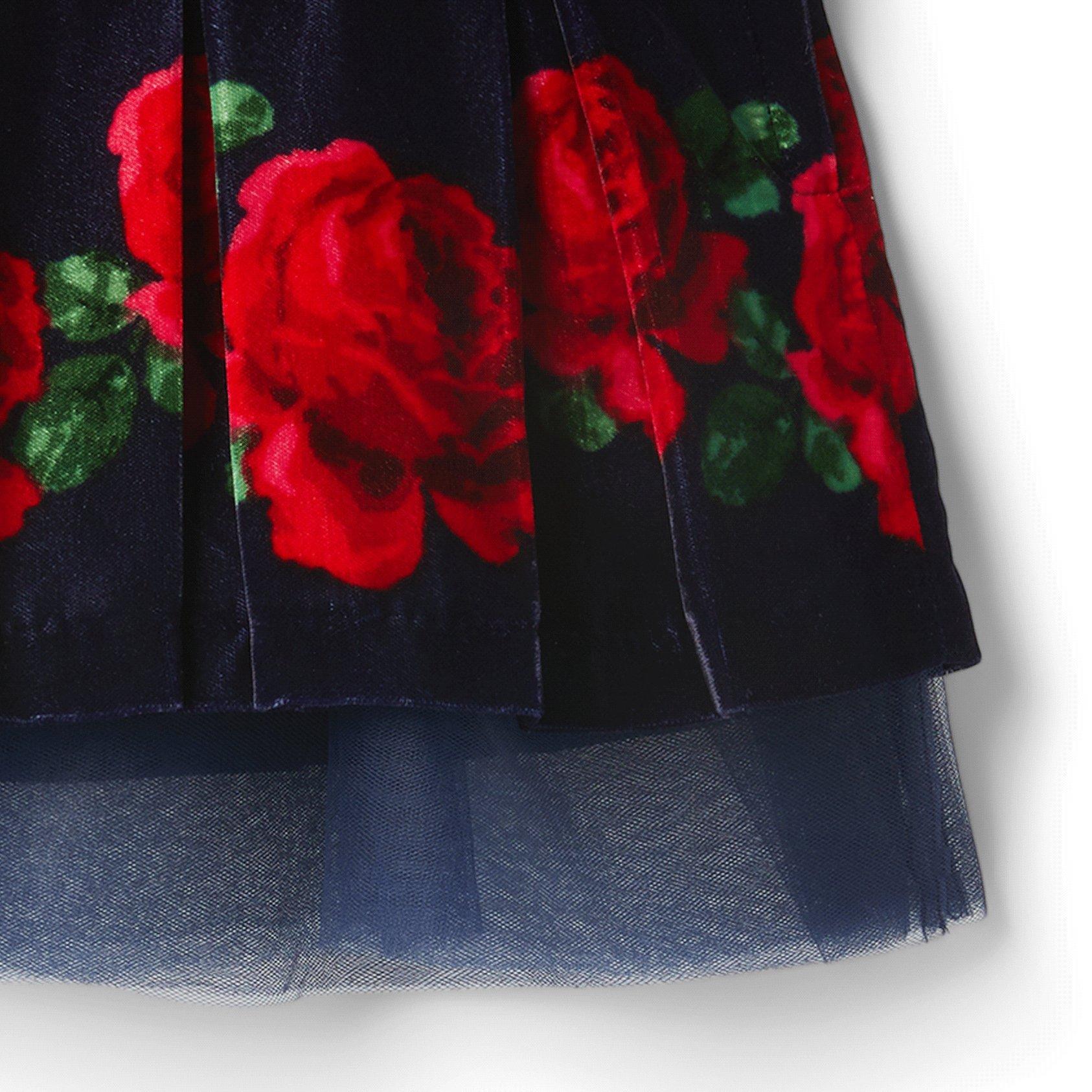 Rose Velvet Skirt  image number 3