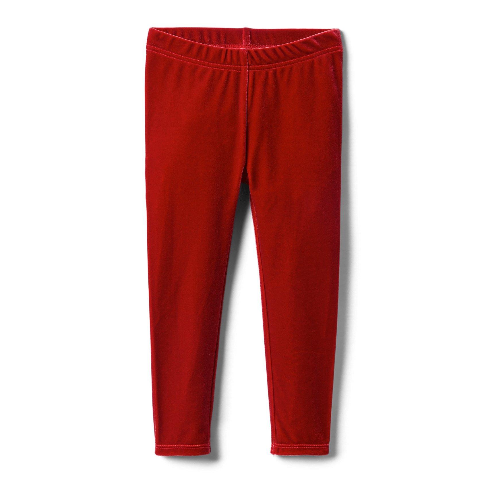 Girl Holiday Red Velvet Legging by Janie and Jack