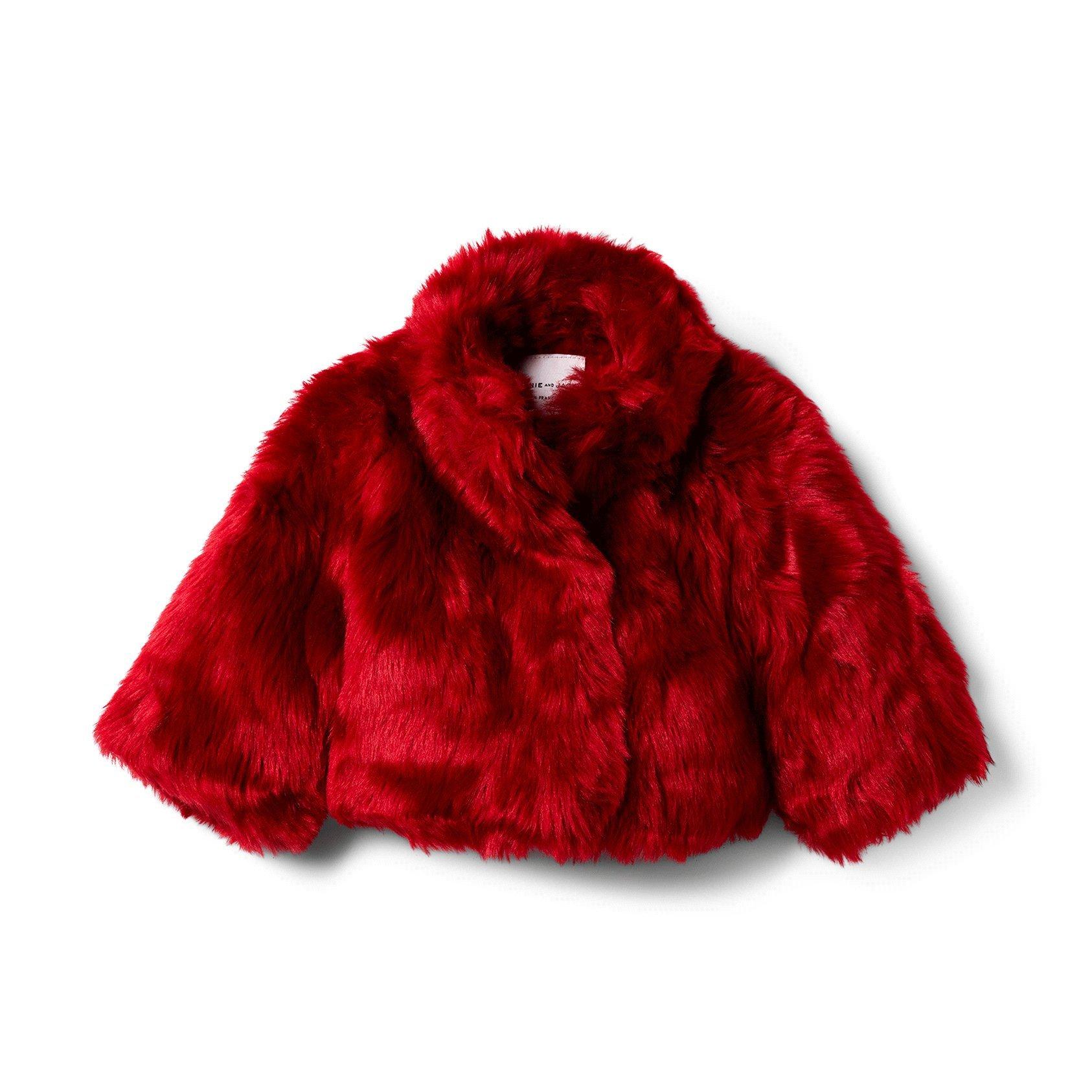 Faux Fur Cropped Coat image number 0