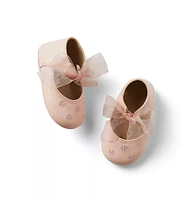 Baby Embroidered Flat 