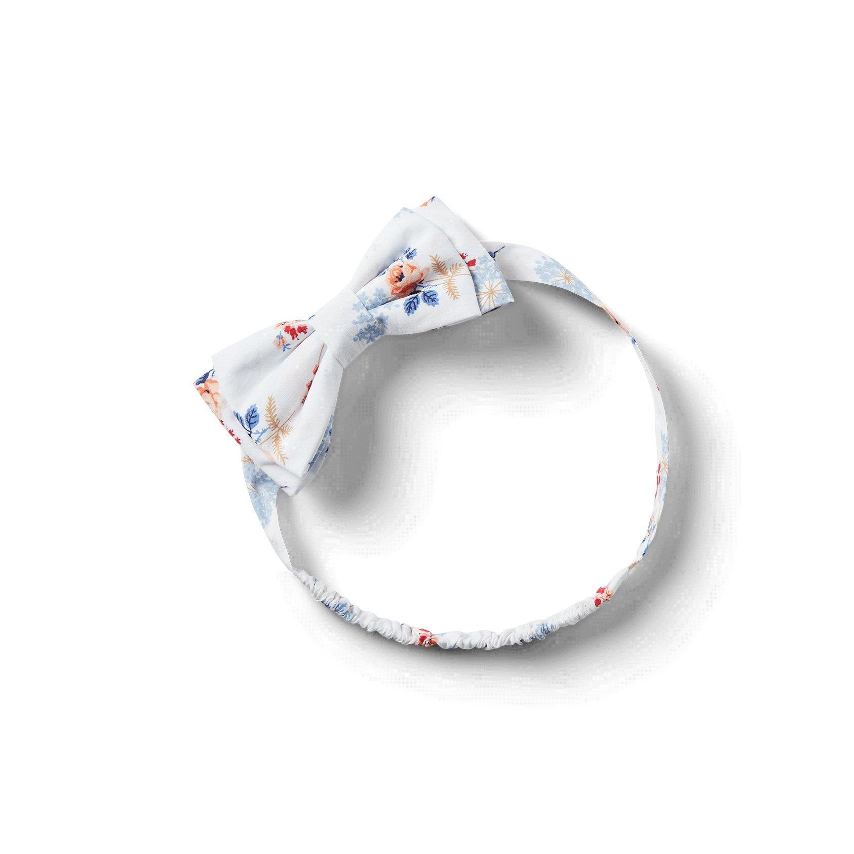 Baby Floral Soft Bow Headband