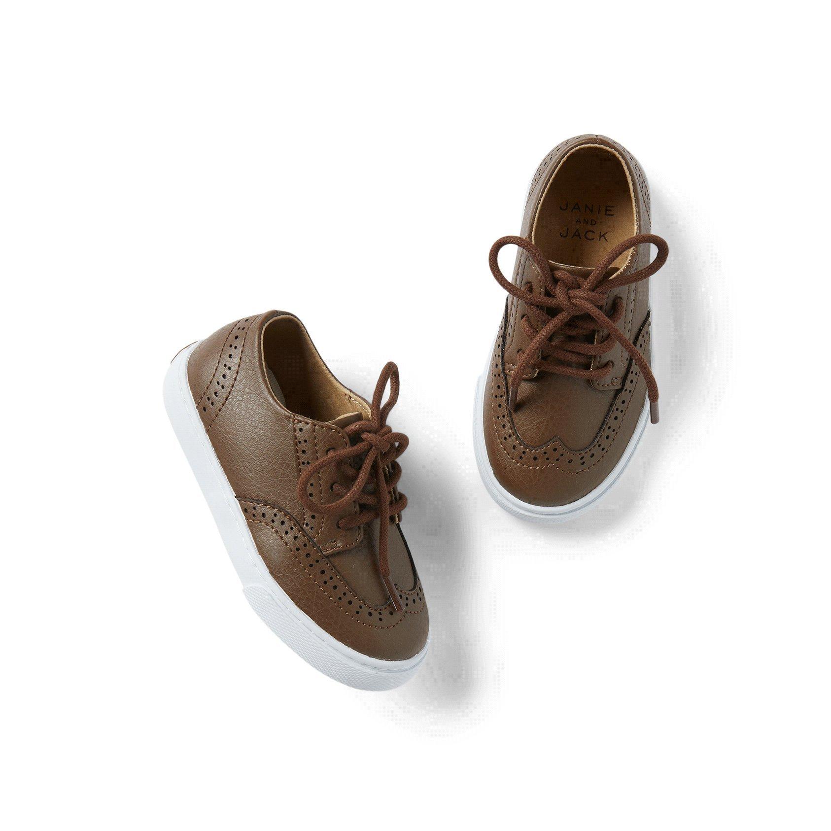 Boy Carafe Wingtip Sneaker by Janie and Jack