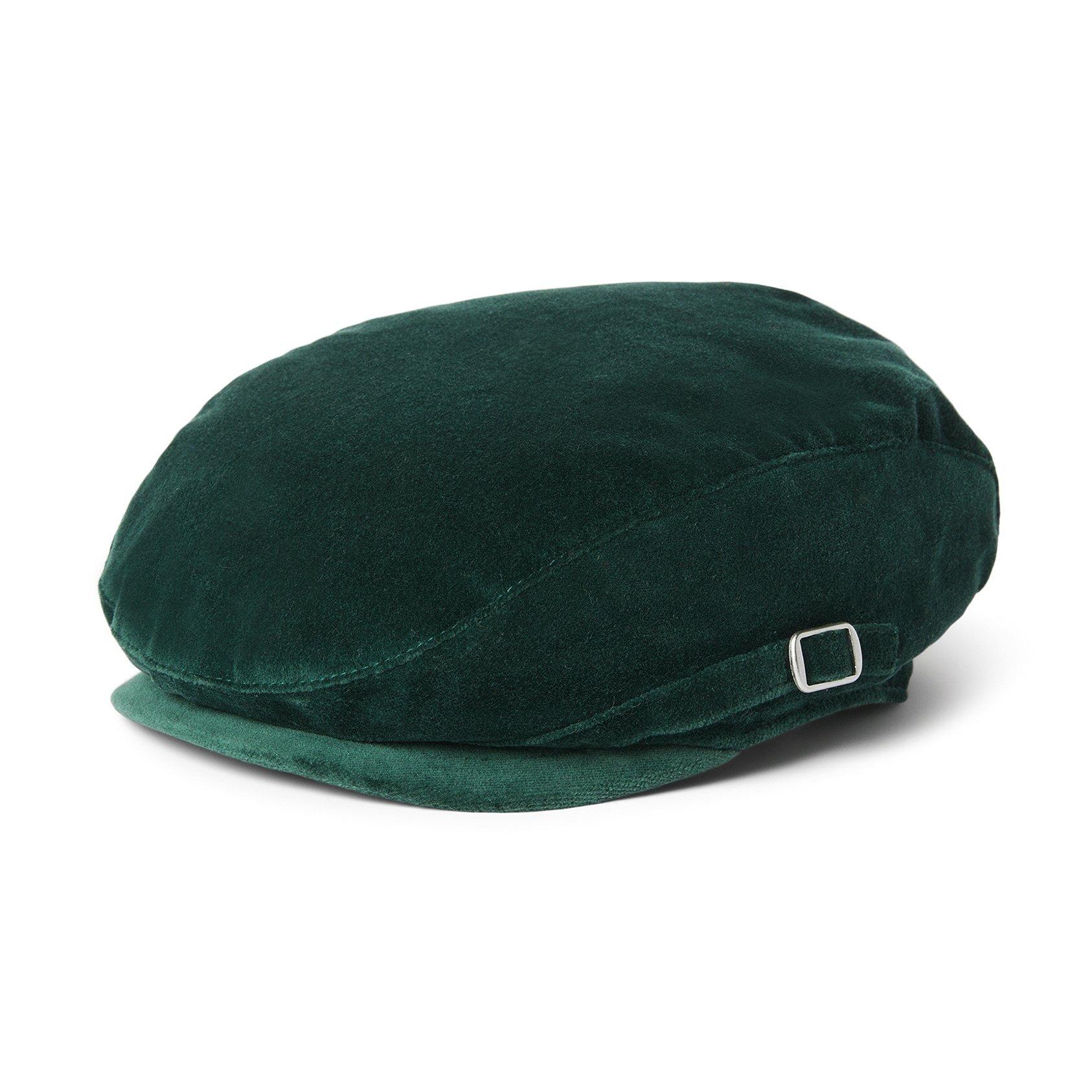 Velvet Newsboy Cap image number 0