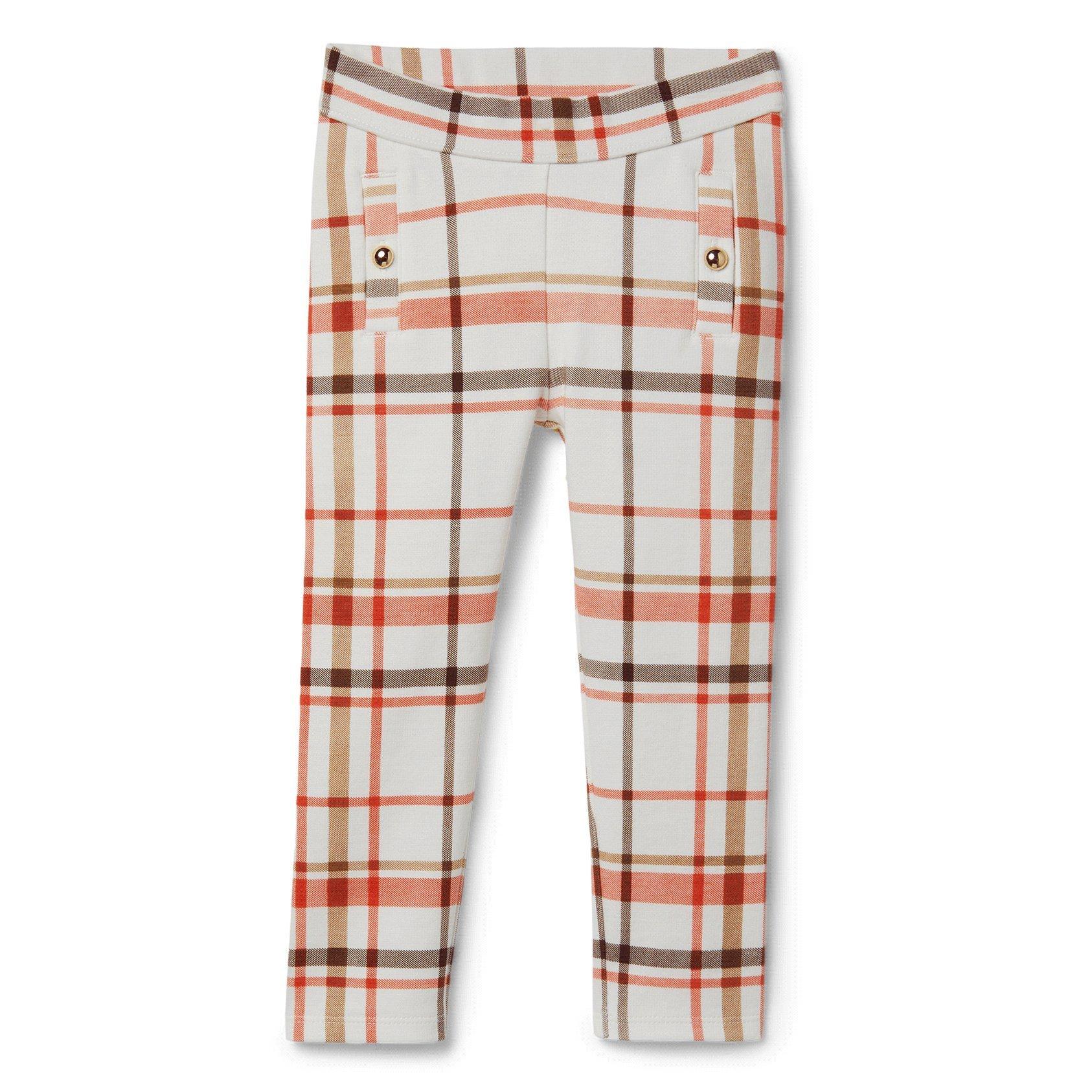 Plaid Ponte Pant  image number 0