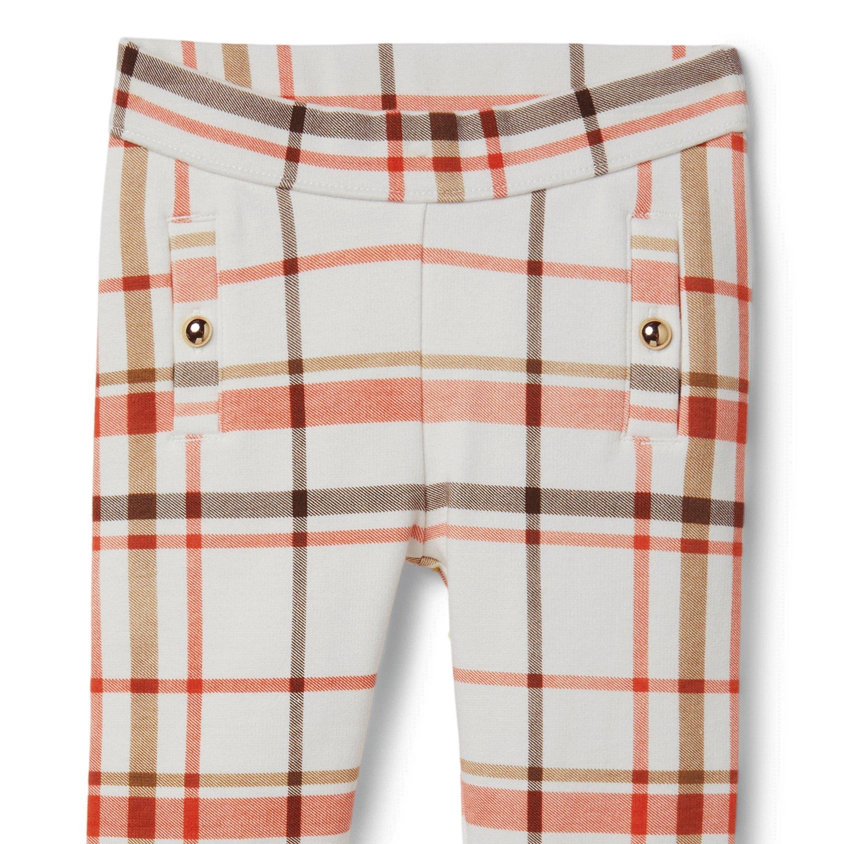 Plaid Ponte Pant  image number 1