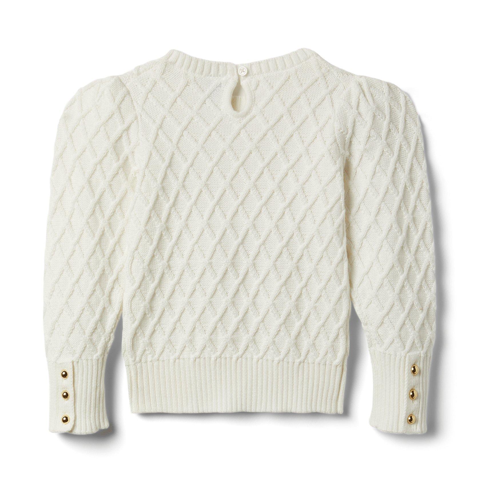 Textured Puff Sleeve Sweater  image number 2