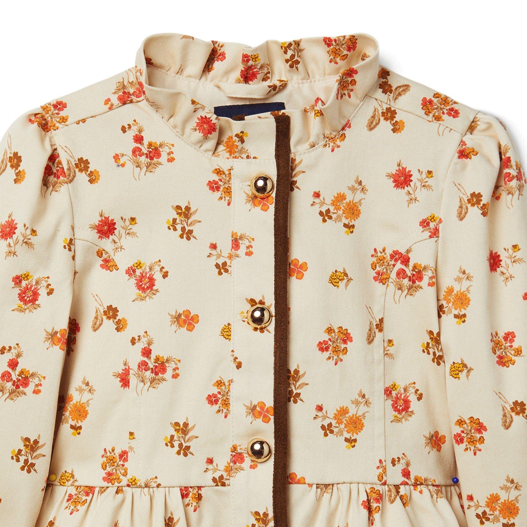 Floral Peplum Jacket image number 1