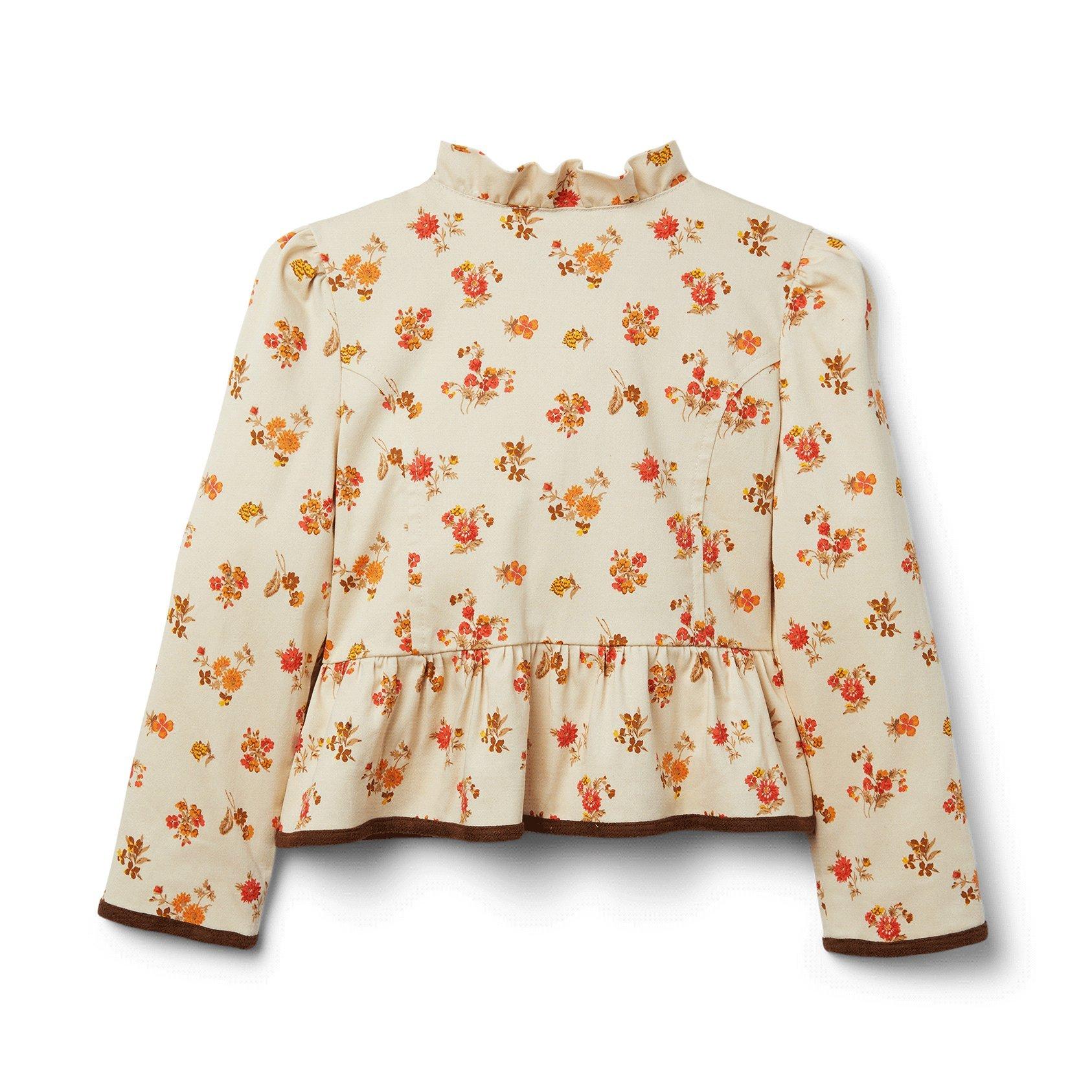 Floral Peplum Jacket image number 2