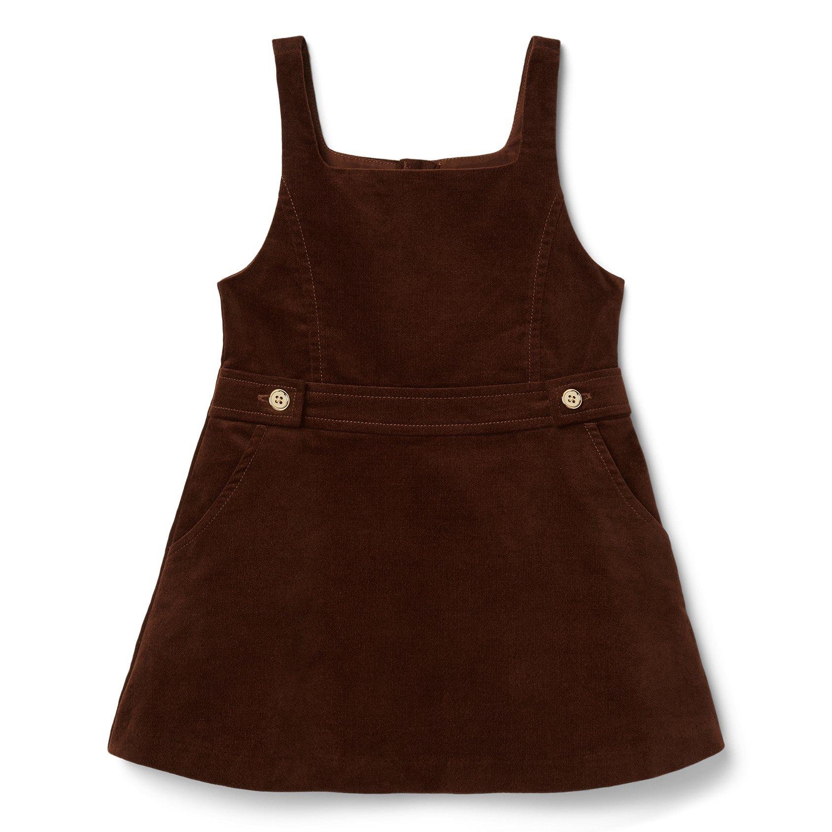 Corduroy Jumper Dress  image number 0