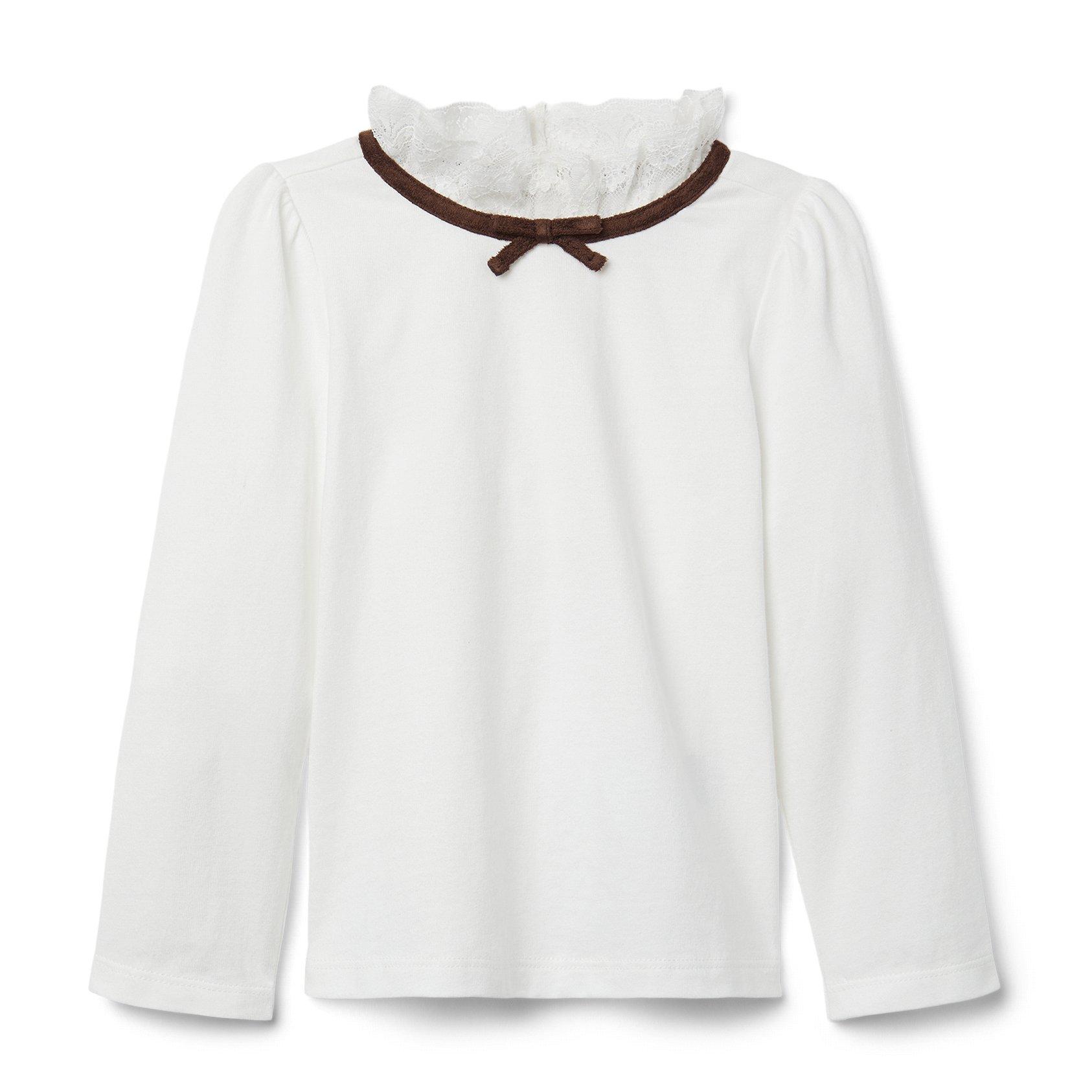 Lace Collar Top image number 0