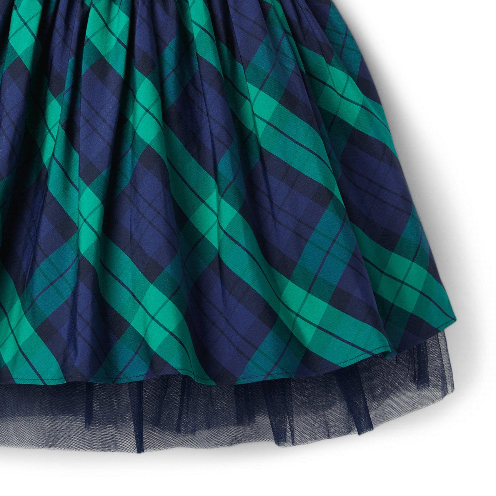 Plaid Tulle Dress image number 4