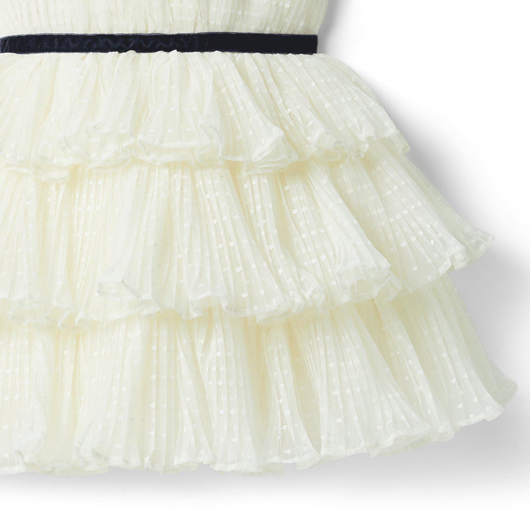 Dot Puff Sleeve Dress image number 3