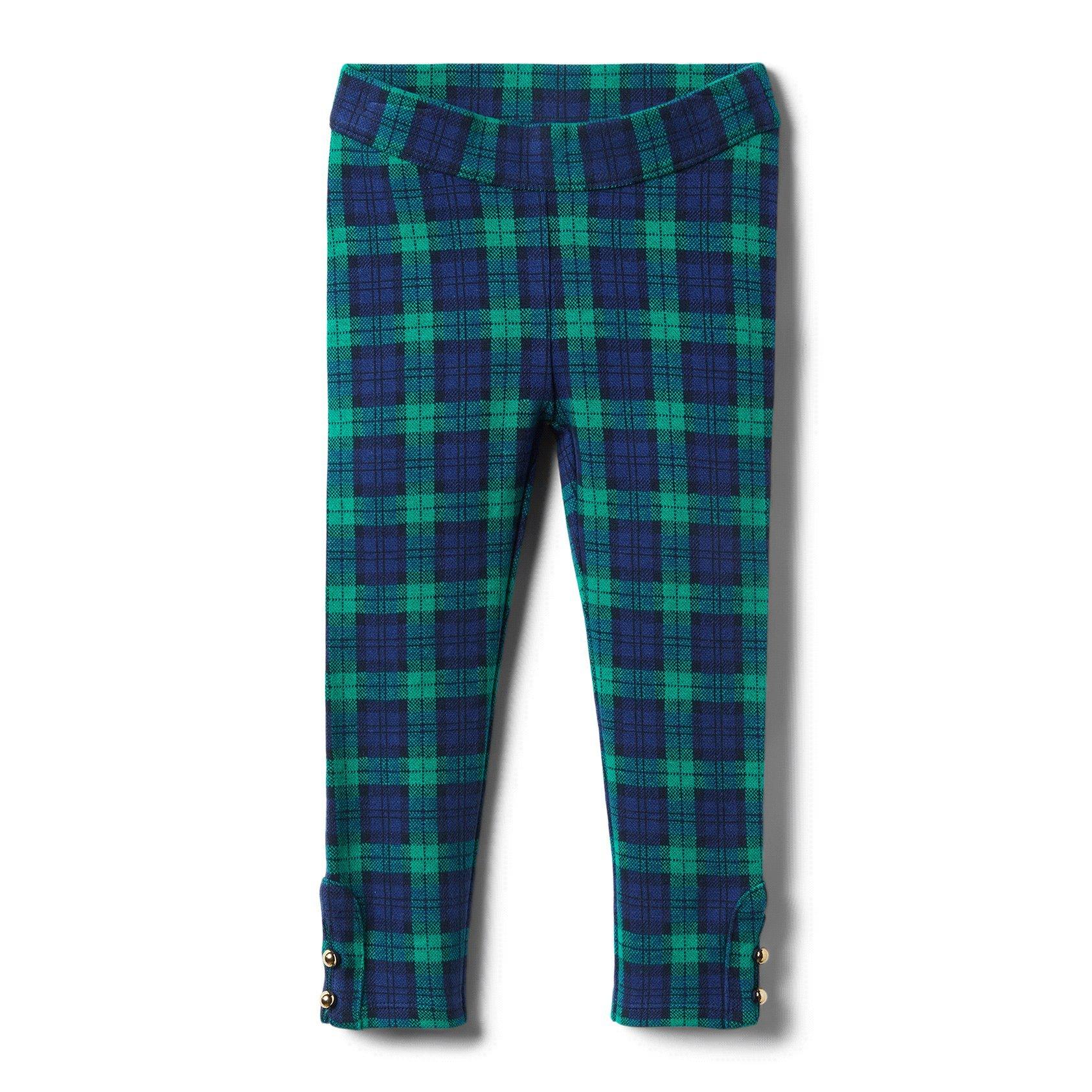 Plaid Jacquard Pant