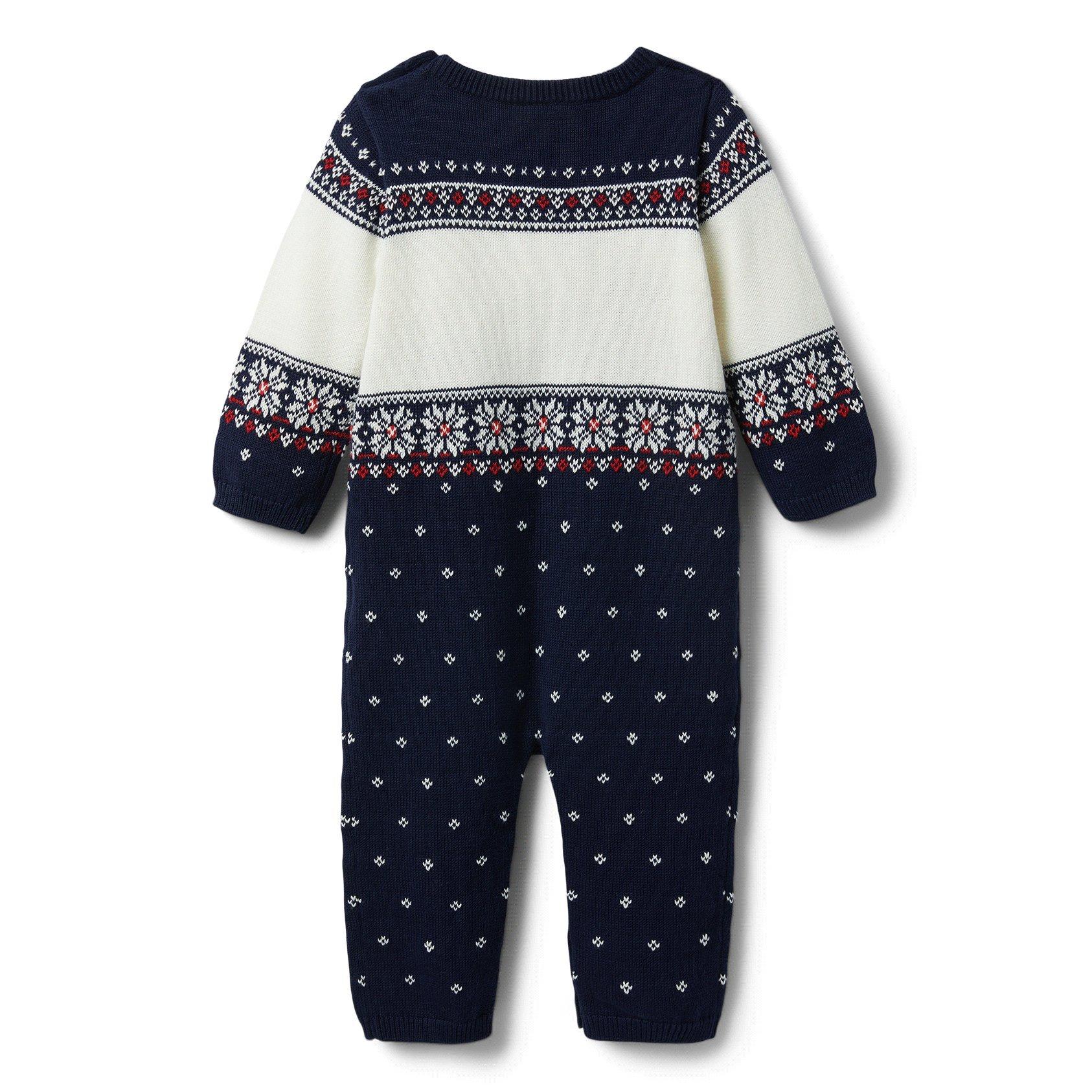 Baby Train Fair Isle Sweater 1-Piece image number 2