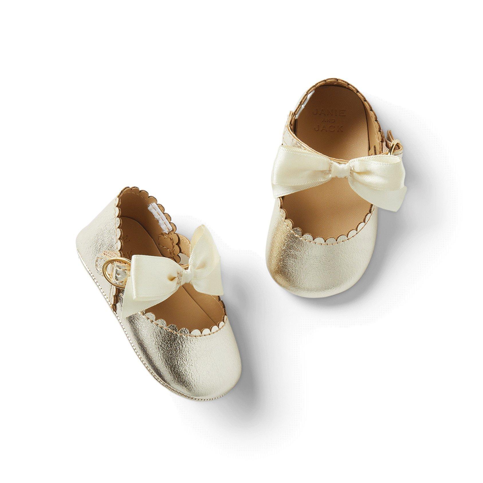 Baby Metallic Bow Flat image number 0