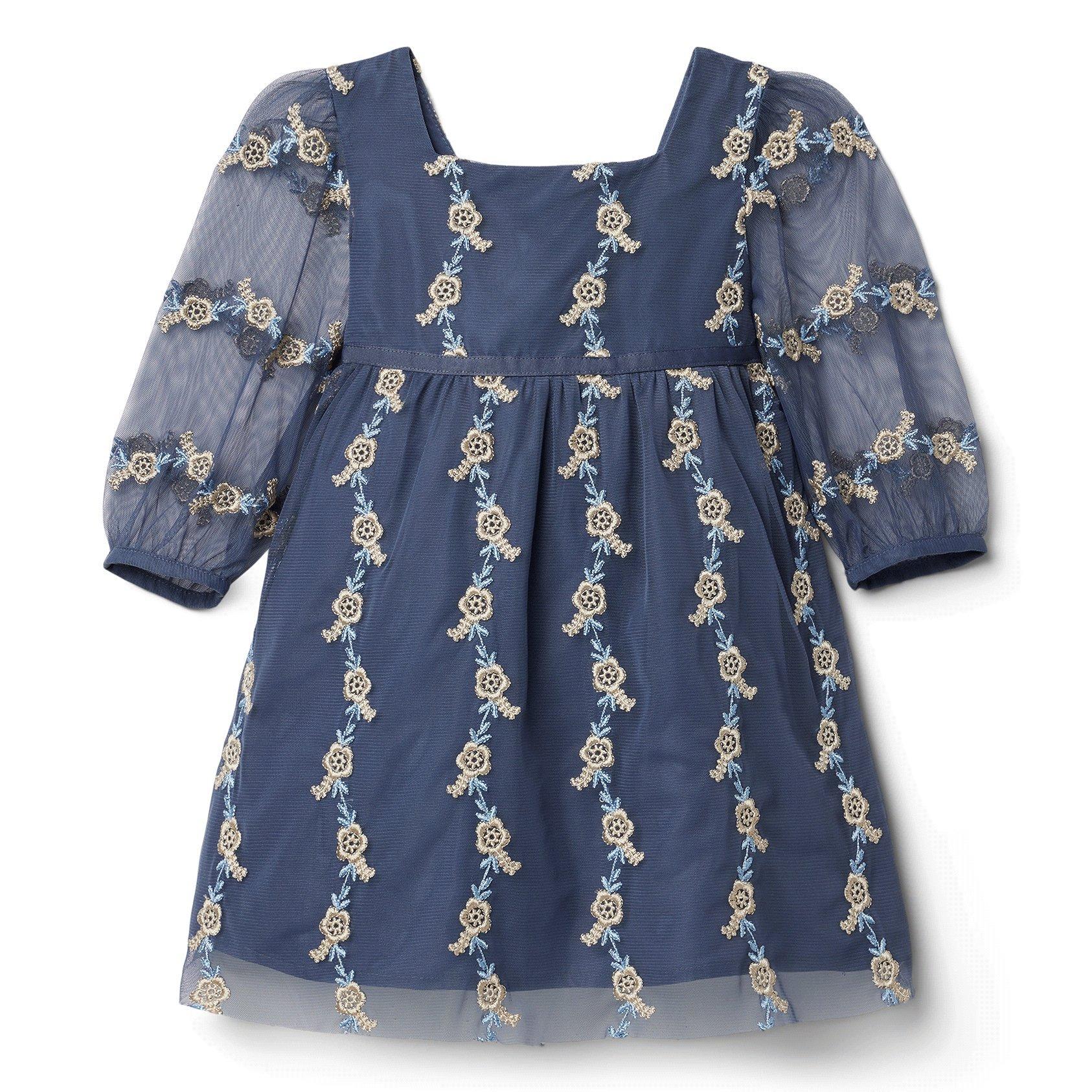 Floral Embroidered Dress image number 0