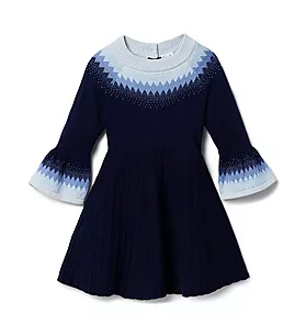 Fair Isle Sweater Dress