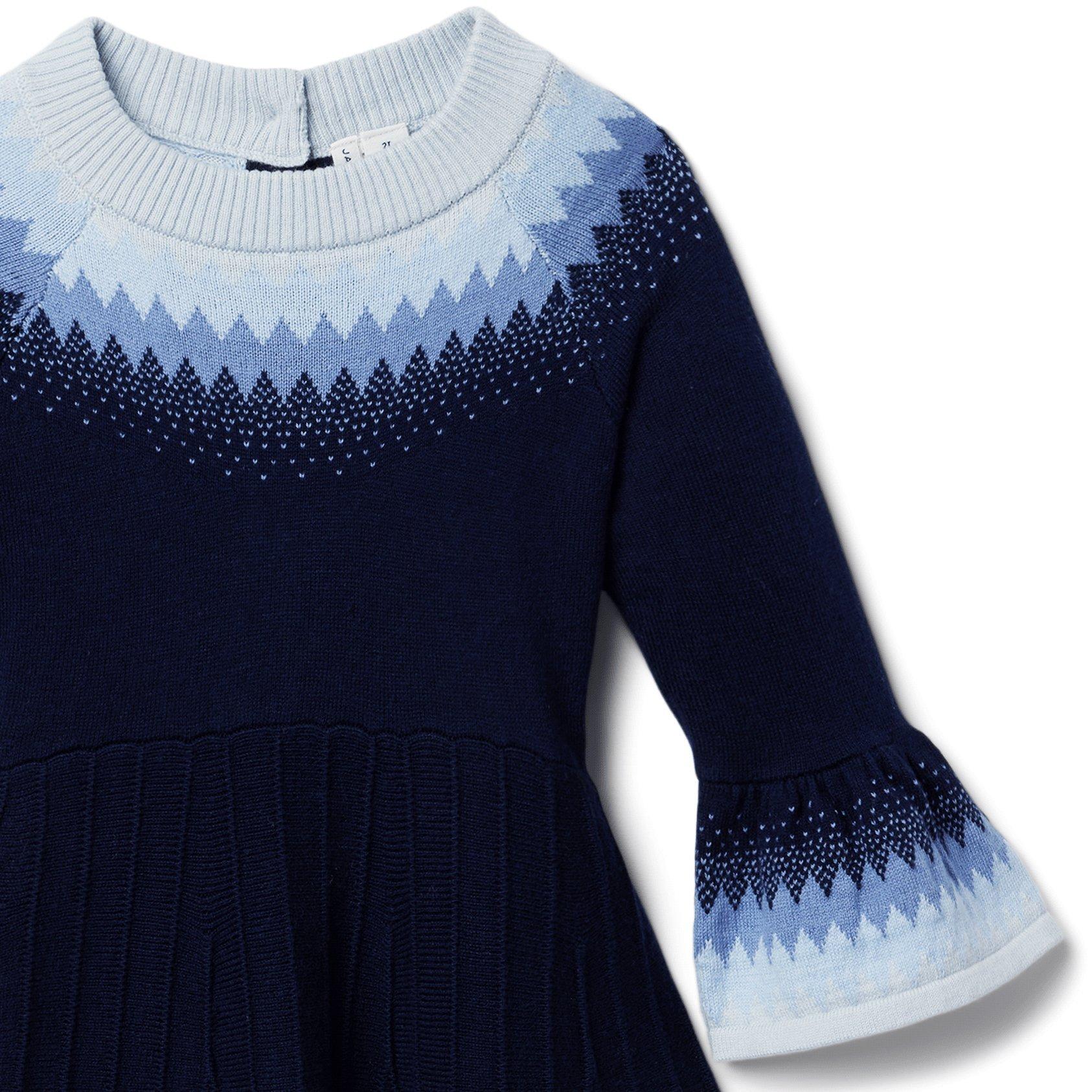 Fair Isle Sweater Dress image number 2