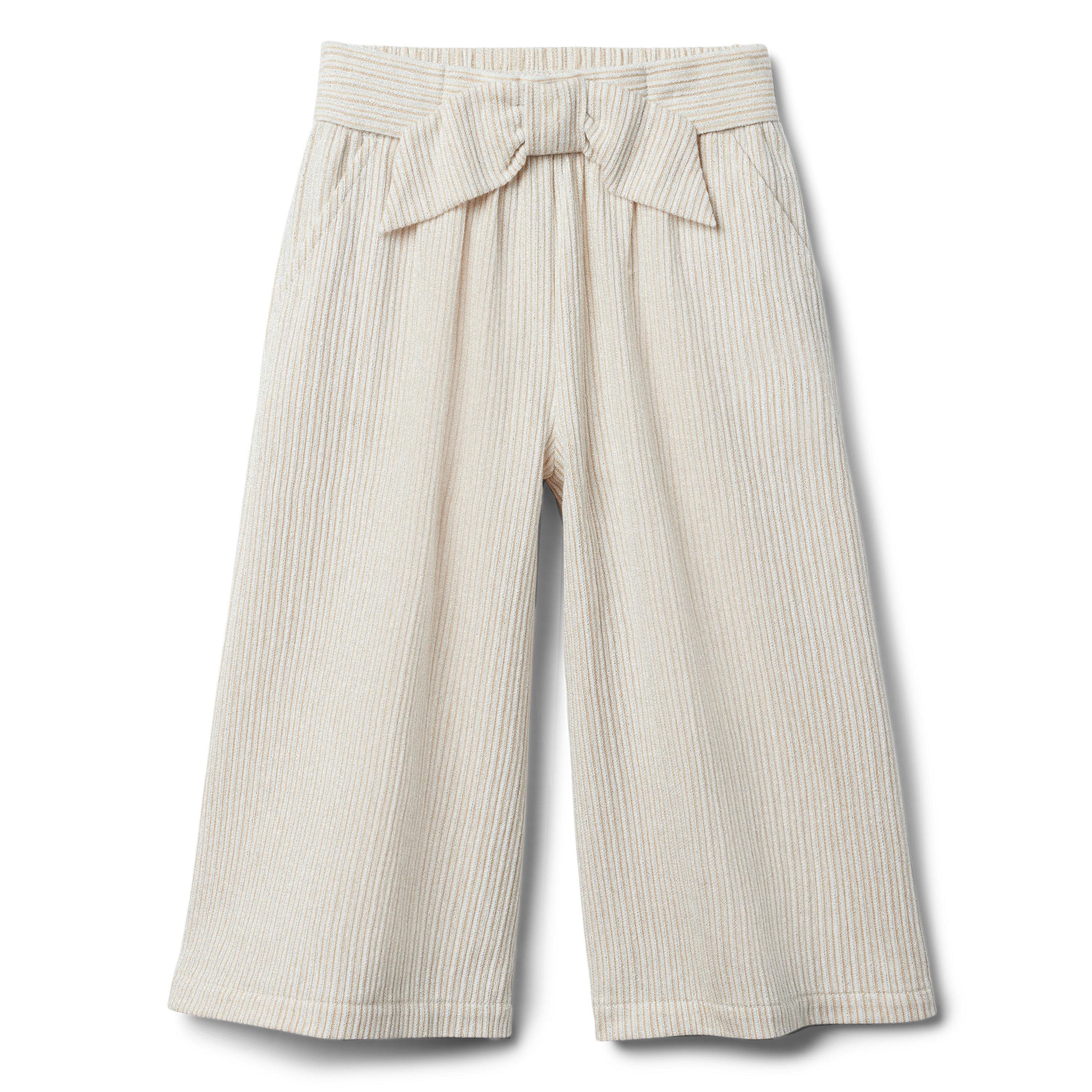 Striped Textured Wide Leg Pant image number 0