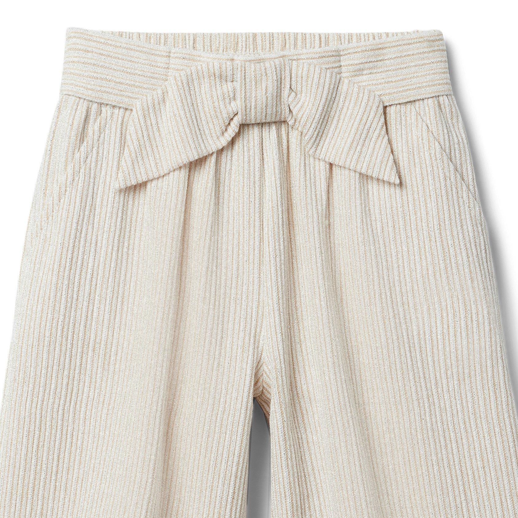 Striped Textured Wide Leg Pant image number 1