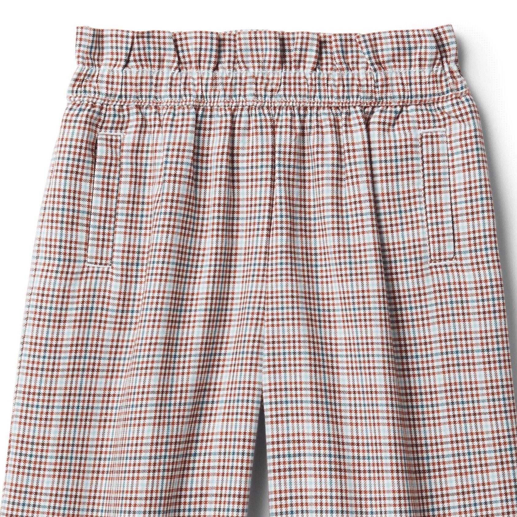 Plaid Wide-Leg Pant image number 1