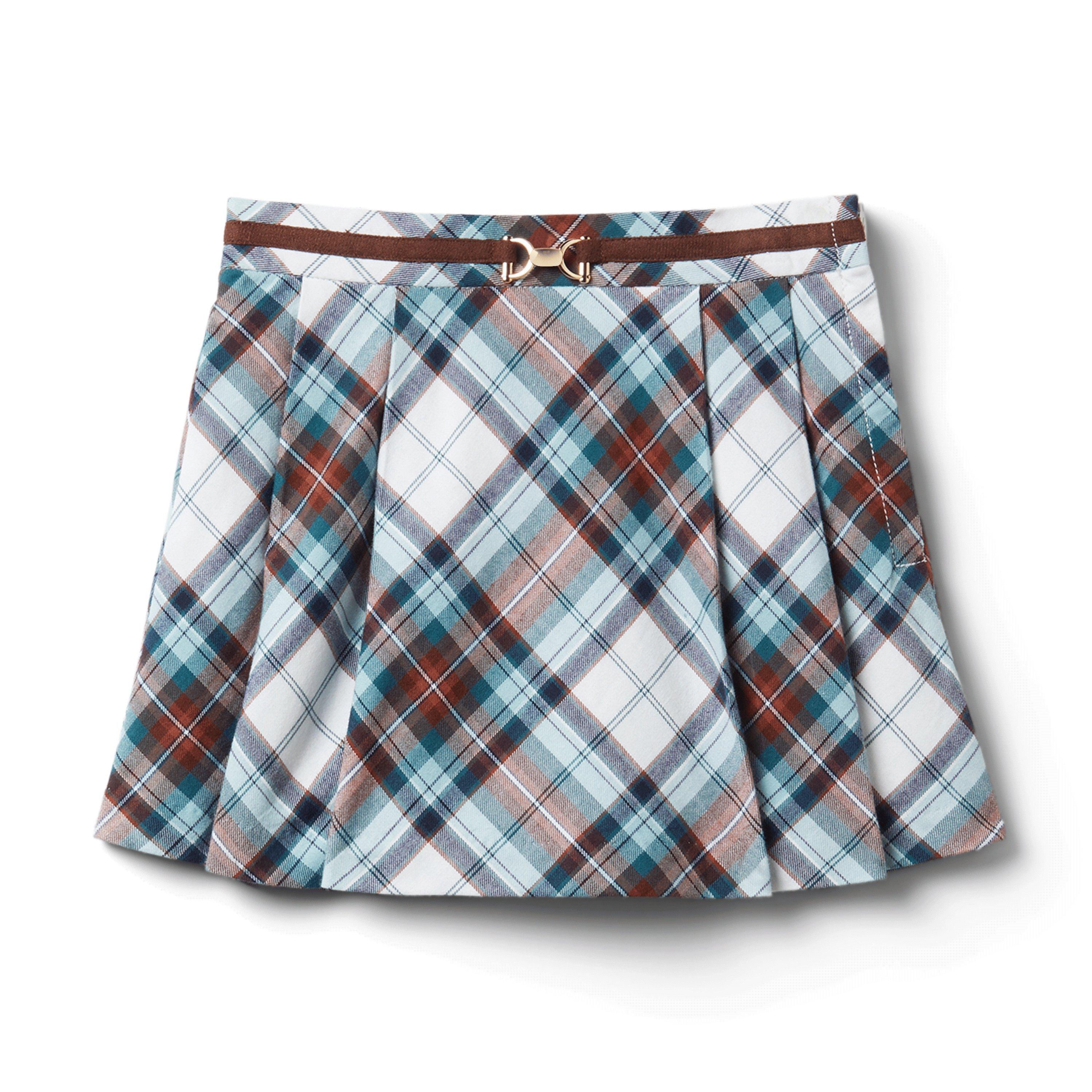 Plaid Pleated Skirt  image number 0