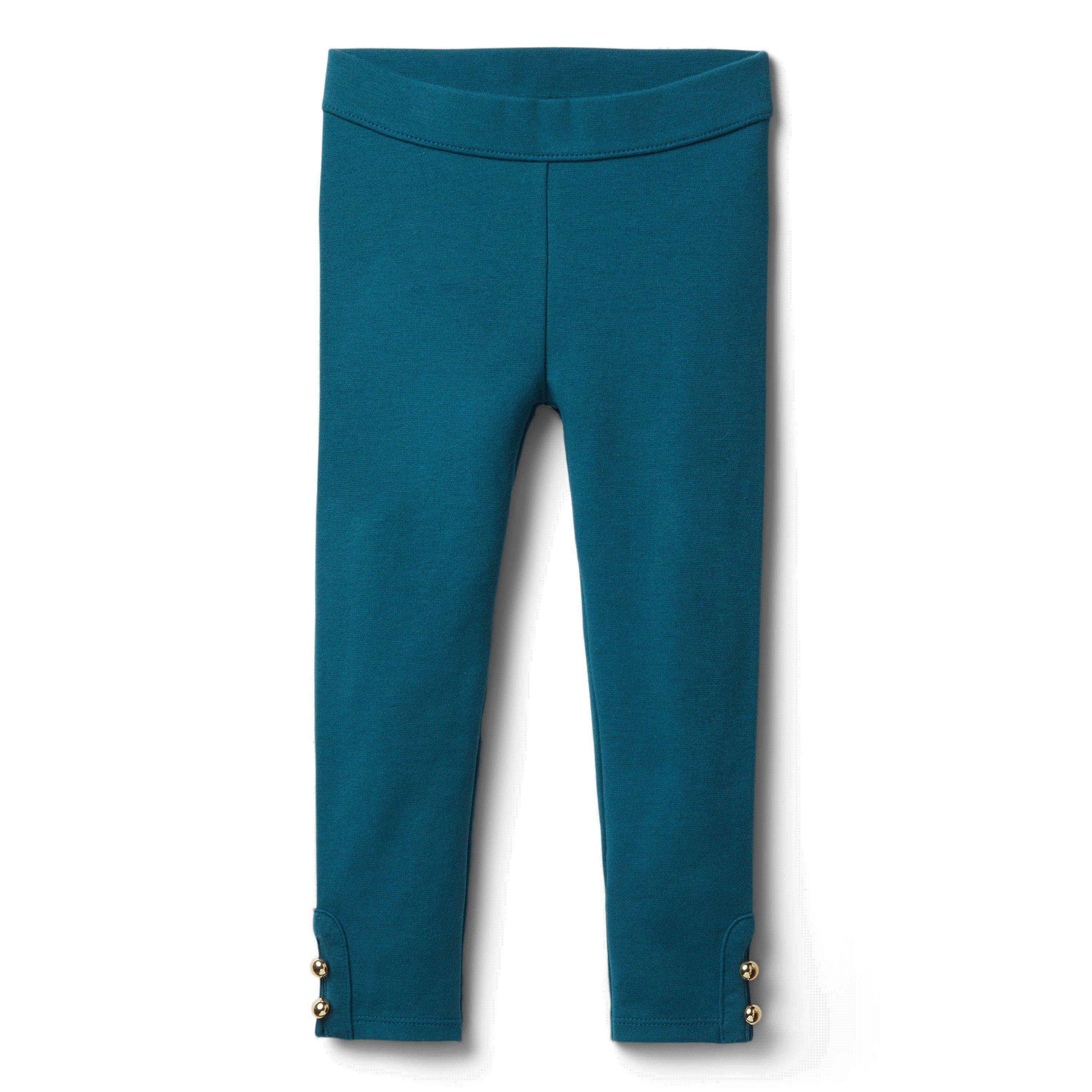 Button-Cuff Ponte Pant image number 0