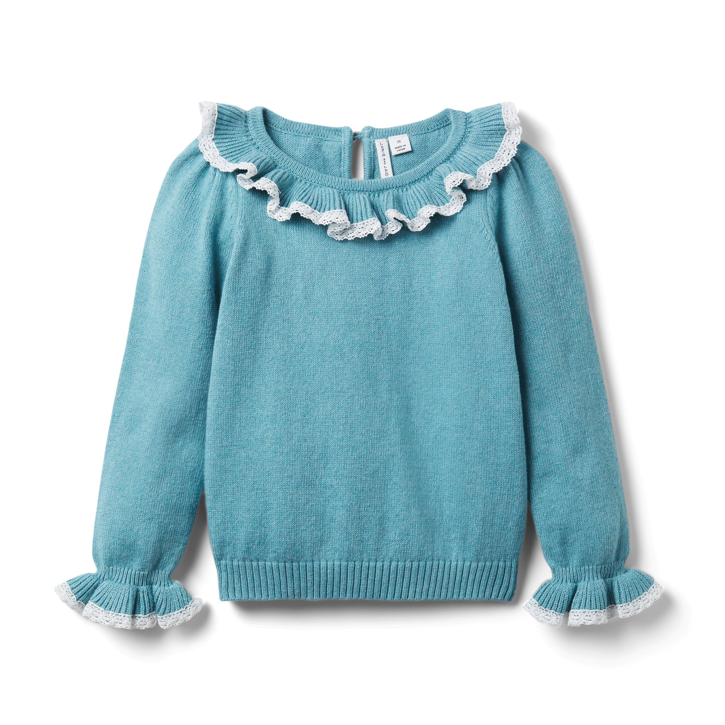 Ruffle Collar Sweater image number 0