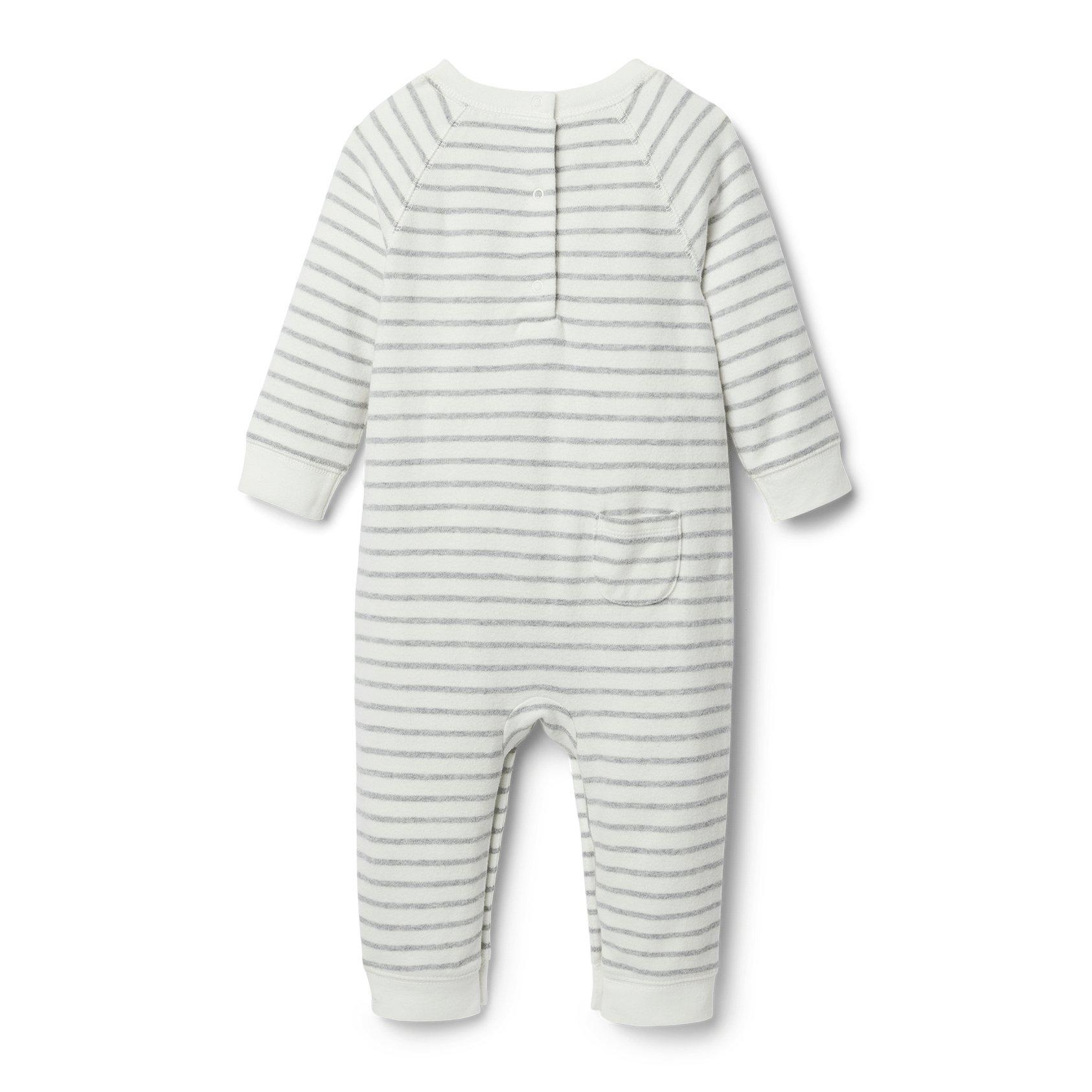 Baby Striped 1-Piece image number 1