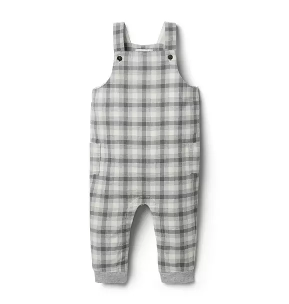 Baby Plaid Overall